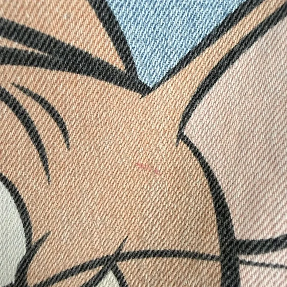 H&M Divided Y2K Tom and Jerry High Waist Jeans - Picture 3 of 4